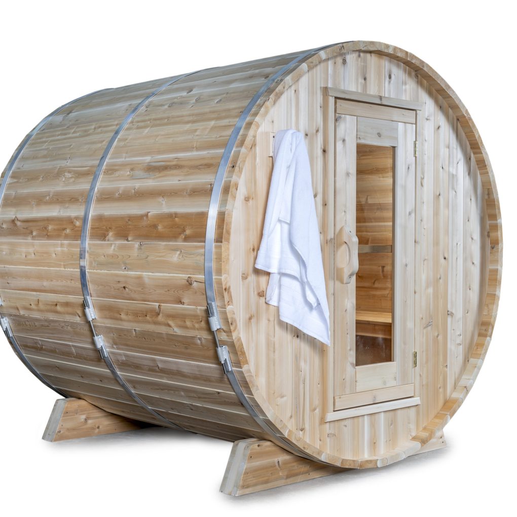 Dundalk Leisurecraft Canadian Timber Harmony 4 Person White Cedar Sauna
