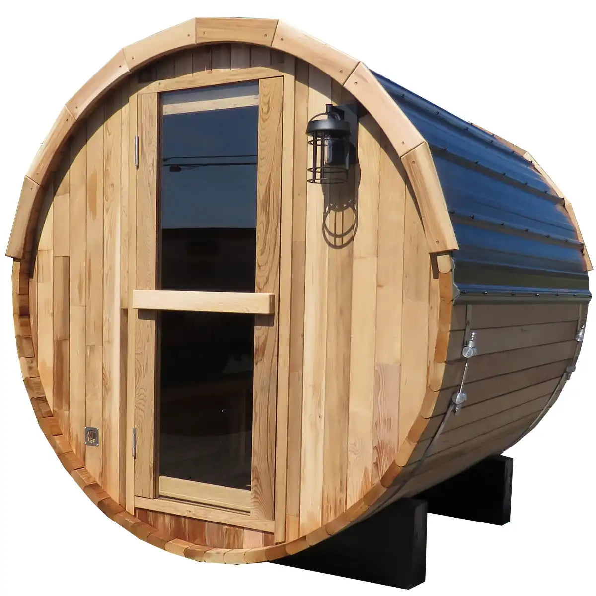 Cedar Heaven Barrel Sauna DIY Kit – Build Your Own Premium Outdoor Sauna