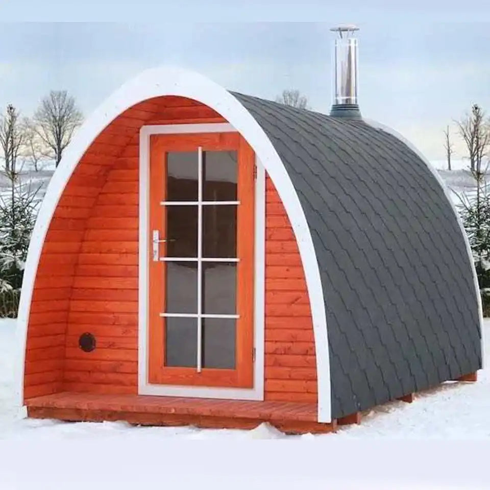 Cedar Heaven Outdoor Mini Sauna – Compact & Efficient Outdoor Sauna for Relaxation & Wellness