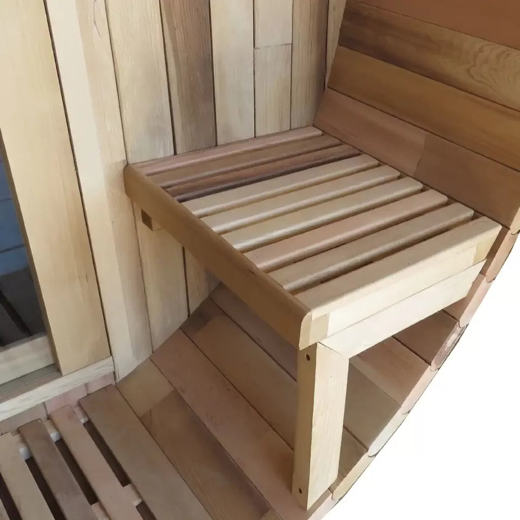 Cedar Heaven Viking Barrel Sauna – Premium Outdoor Sauna for Relaxation & Wellness