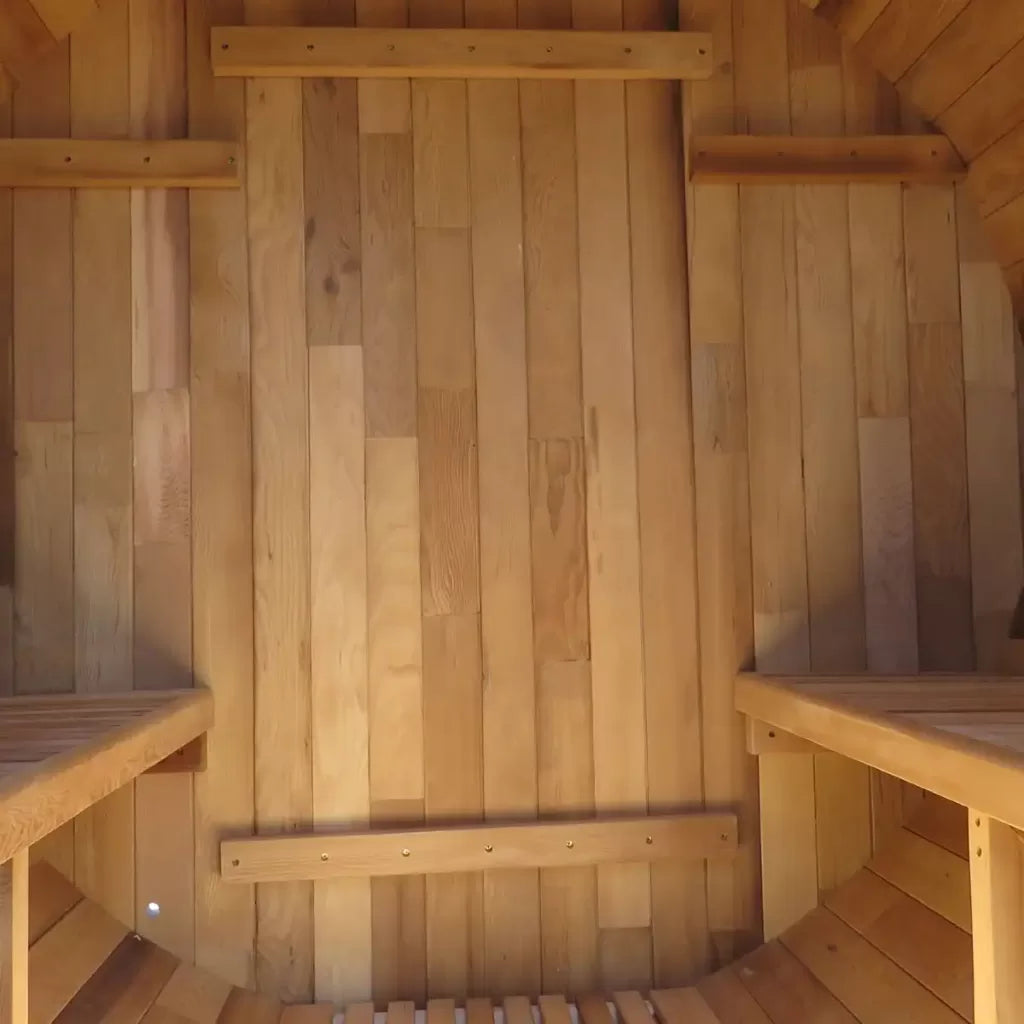 Cedar Heaven Viking Barrel Sauna – Premium Outdoor Sauna for Relaxation & Wellness