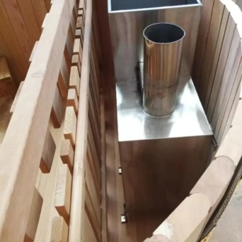 Cedar Heaven The Pit Hot Tub – Rustic Wood-Burning Hot Tub for Ultimate Relaxation