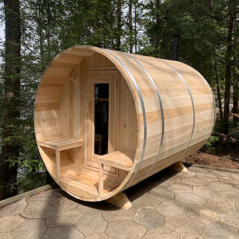 Dundalk Leisurecraft Canadian Timber Serenity 2 to 4 person Eastern White Cedar Sauna