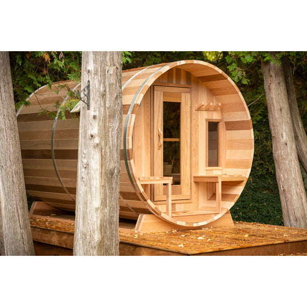 Dundalk Canadian Timber Tranquility Barrel Sauna