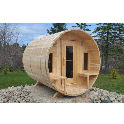 Dundalk Canadian Timber Tranquility Barrel Sauna