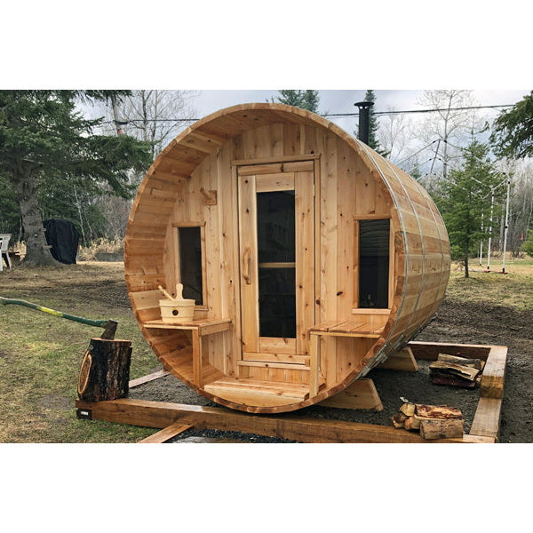 Dundalk Canadian Timber Tranquility Barrel Sauna