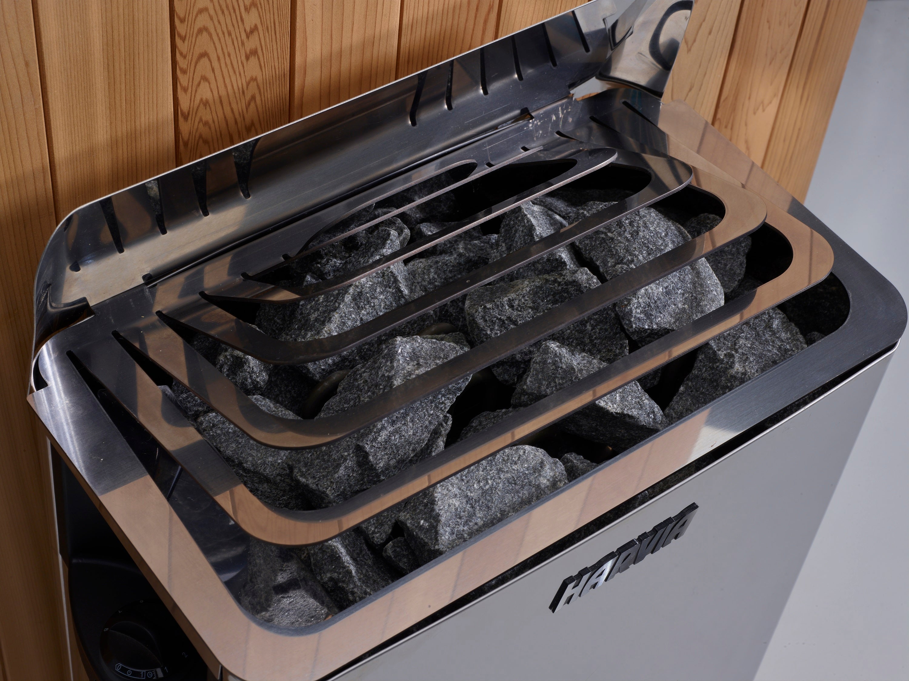 Golden Designs 2025 Toledo GDI-8360-01 6-Person Hybrid Sauna (Indoor) - Full Spectrum & Harvia Traditional Stove
