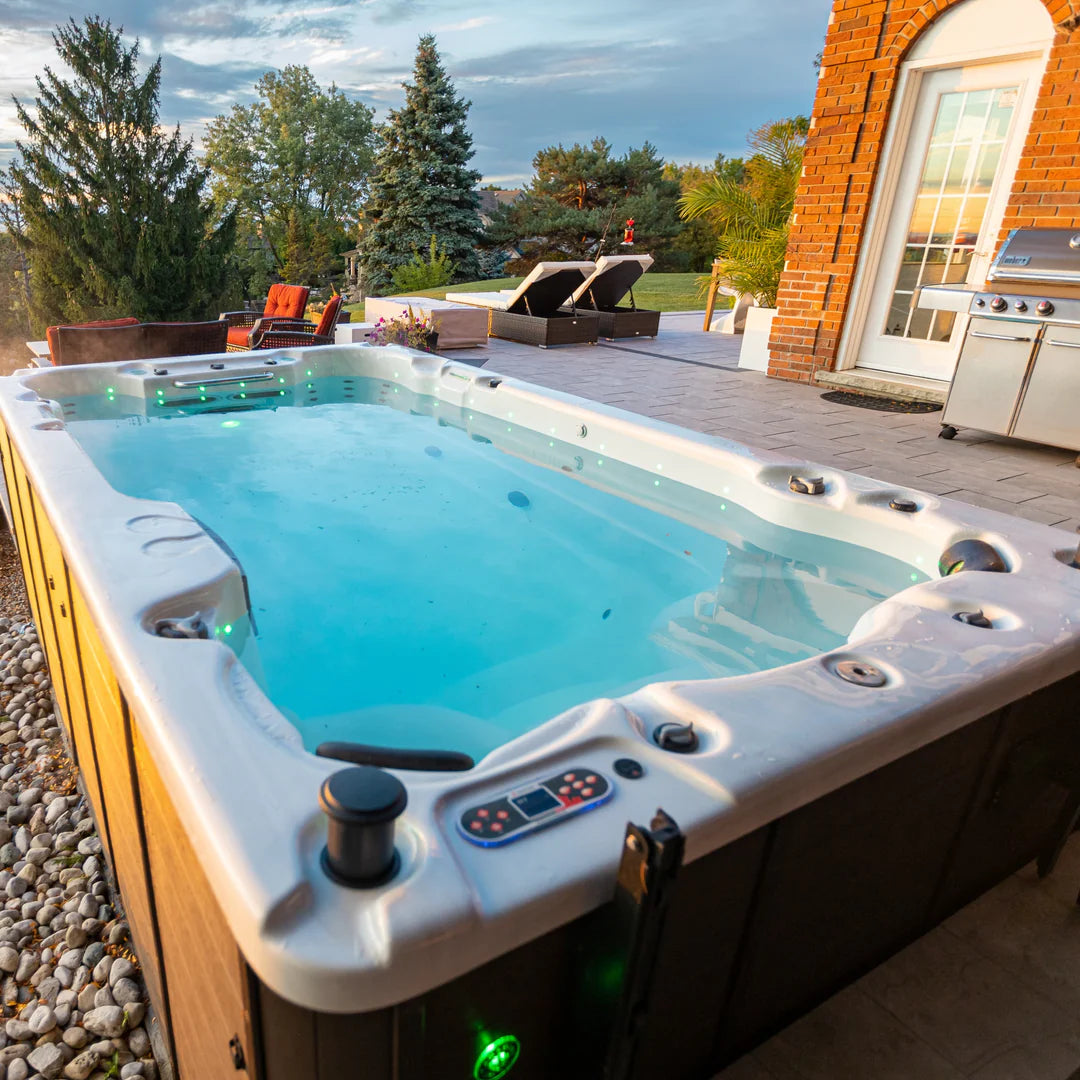 Canadian Spa Company St. Lawrence 13ft 12-Person 39-Jet Swim Spa