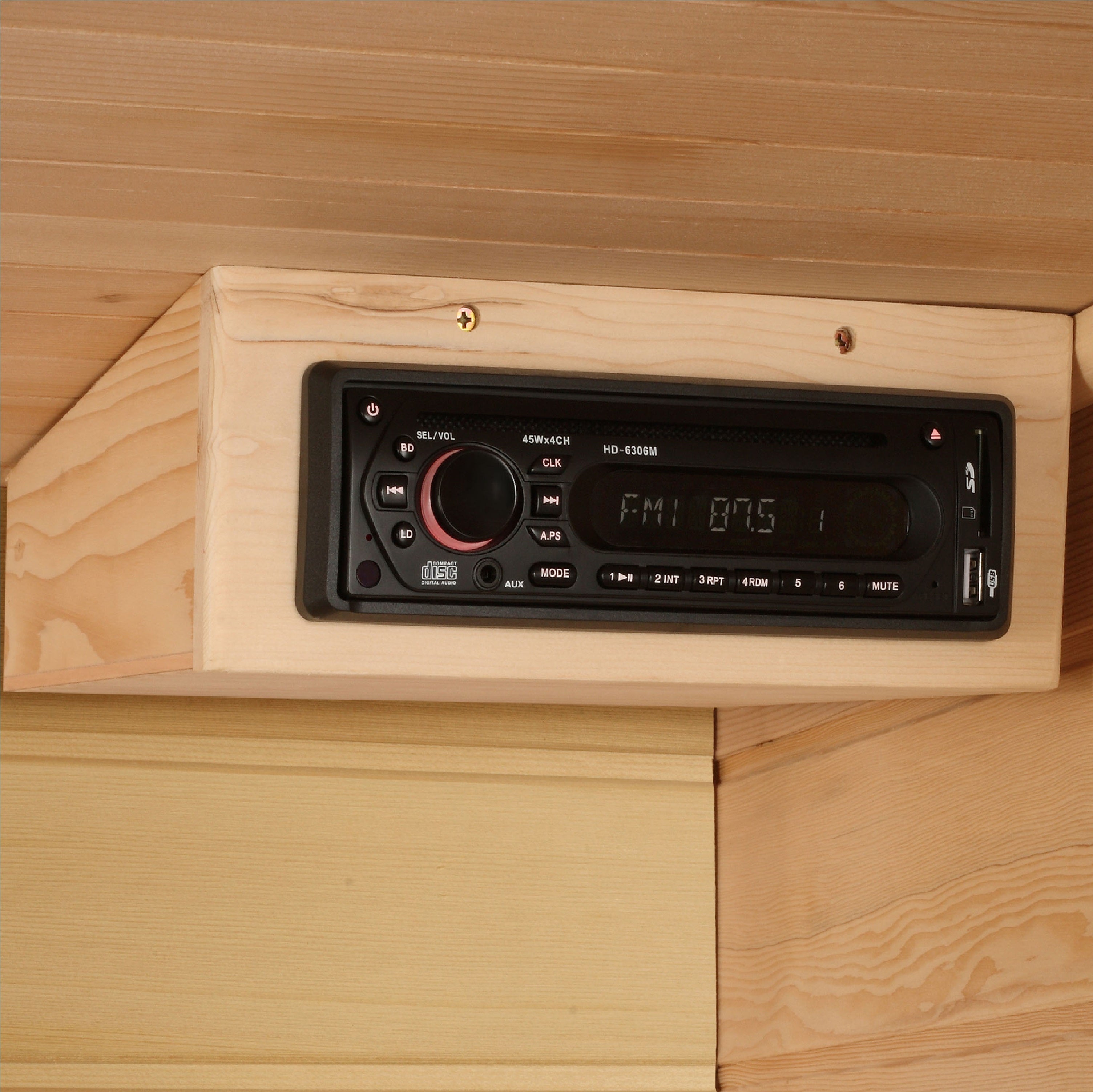 Golden Designs Maxxus 2-Person Low EMF FAR Infrared Sauna Canadian Hemlock MX-K206-01
