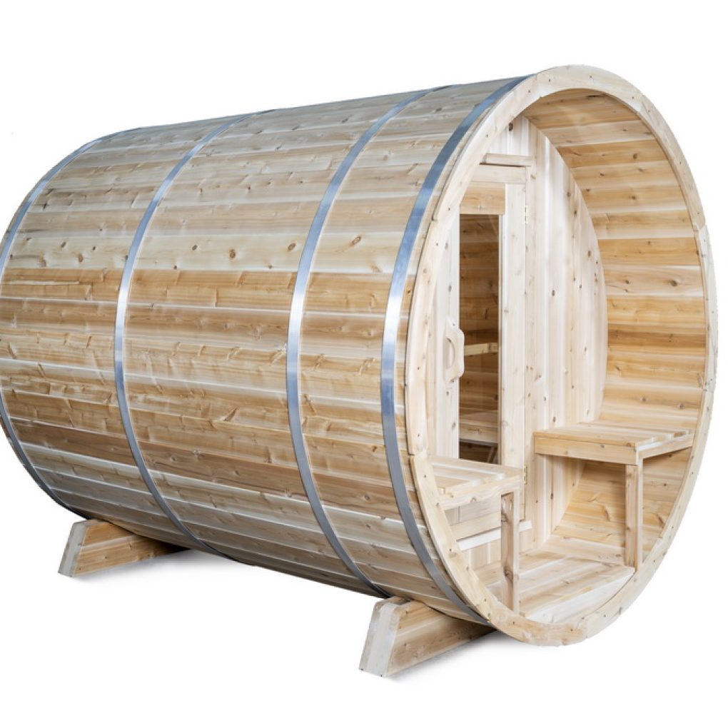 Dundalk Leisurecraft Canadian Timber Serenity 2 to 4 person Eastern White Cedar Sauna