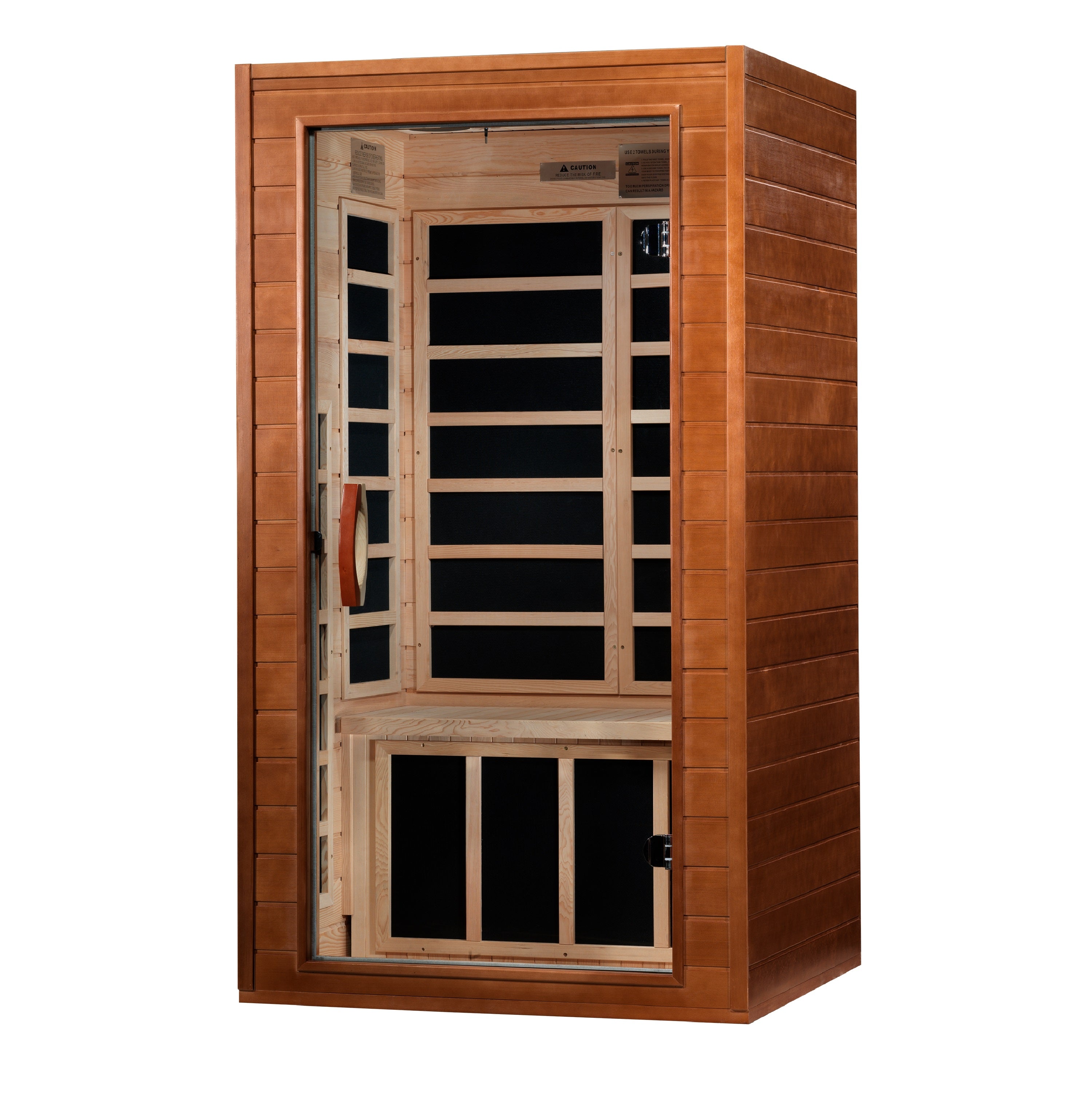 Golden Designs DYN-6103-01 Avila 1-2 Person Low EMF FAR Infrared Sauna