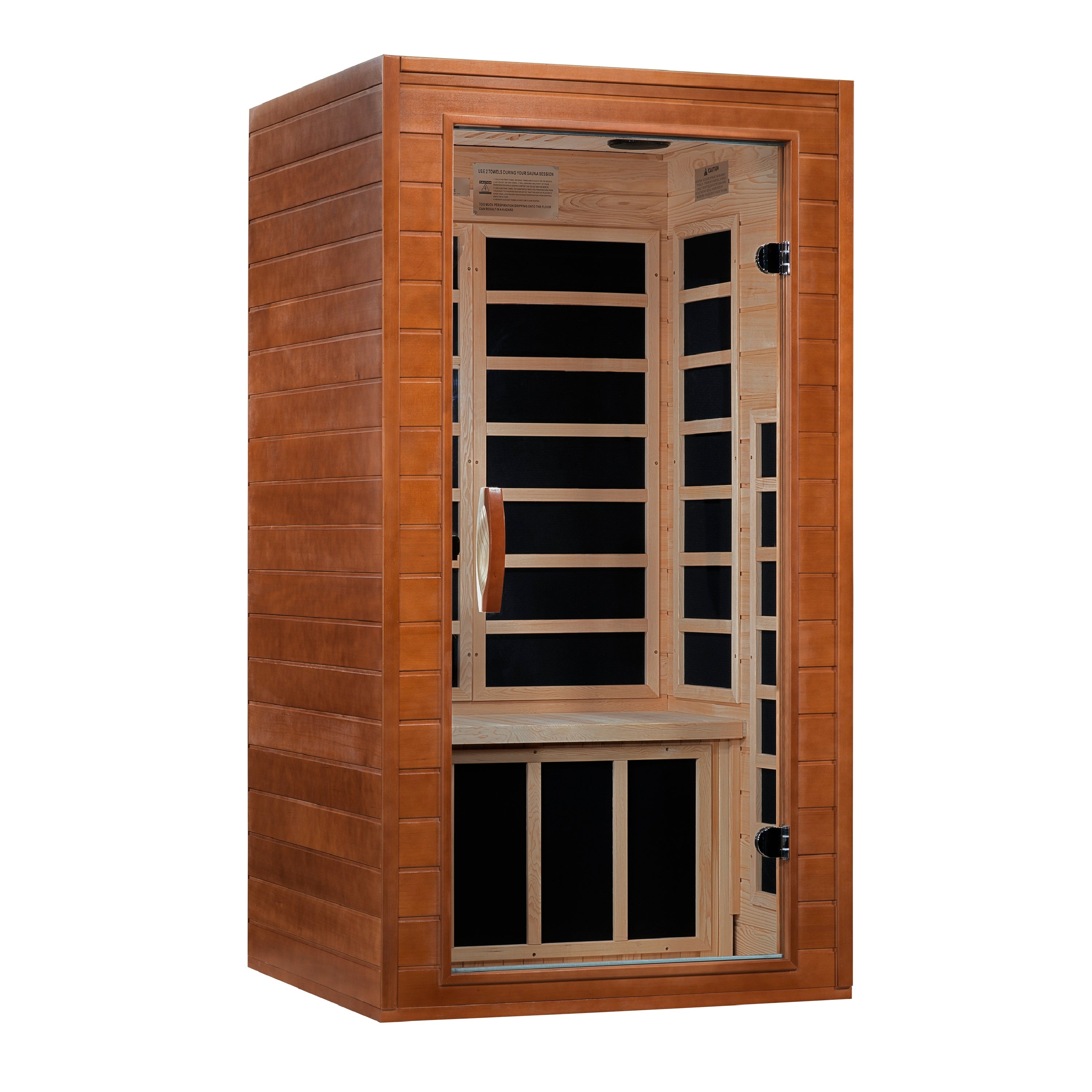 Golden Designs DYN-6103-01 Avila 1-2 Person Low EMF FAR Infrared Sauna