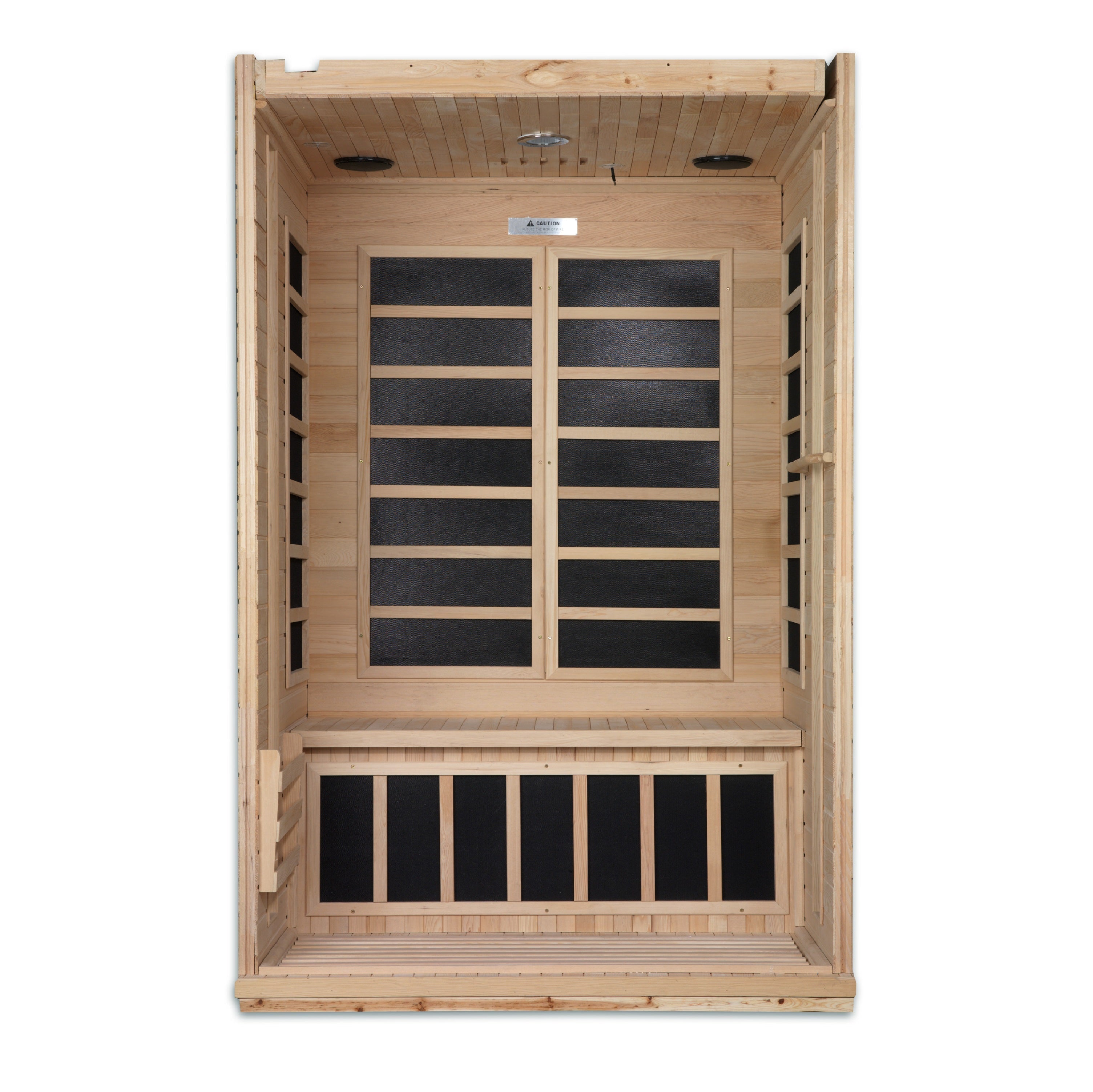 Golden Designs Dynamic Venice Edition 2-Person Low EMF Far Infrared Sauna DYN-6210-01