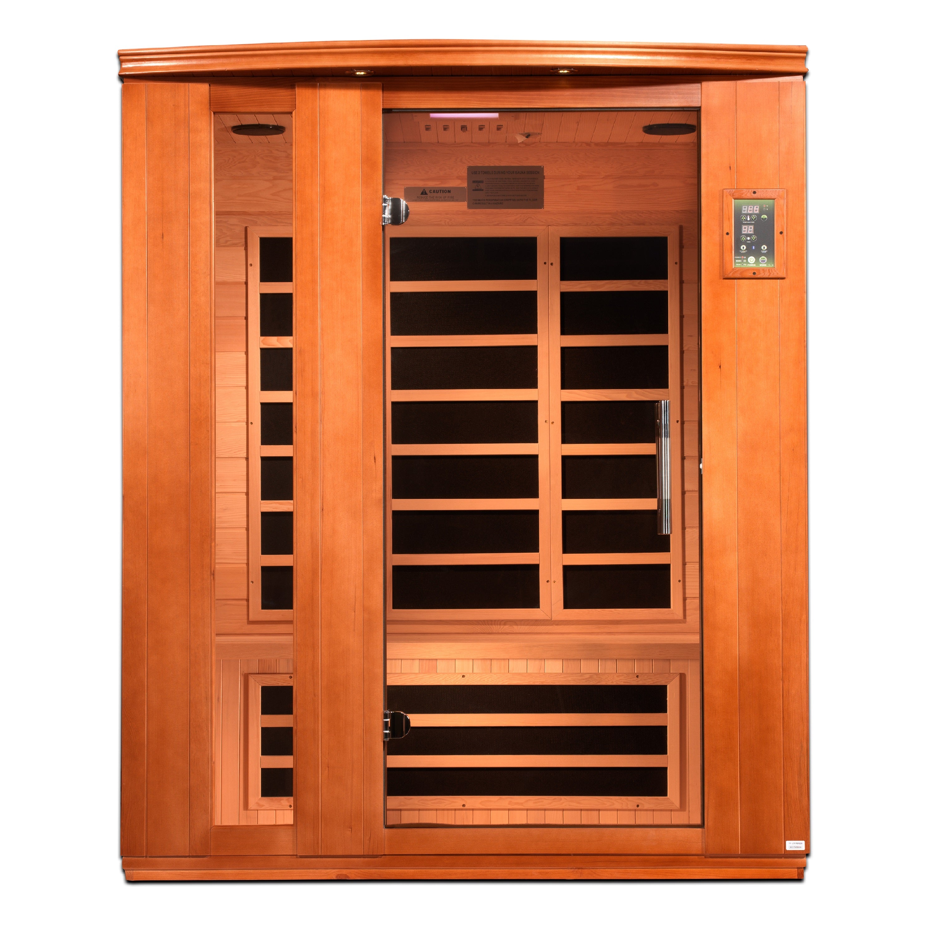 Golden Designs Inc DYN-6336-02 Dynamic Low EMF Far Infrared Sauna, Lugano Edition