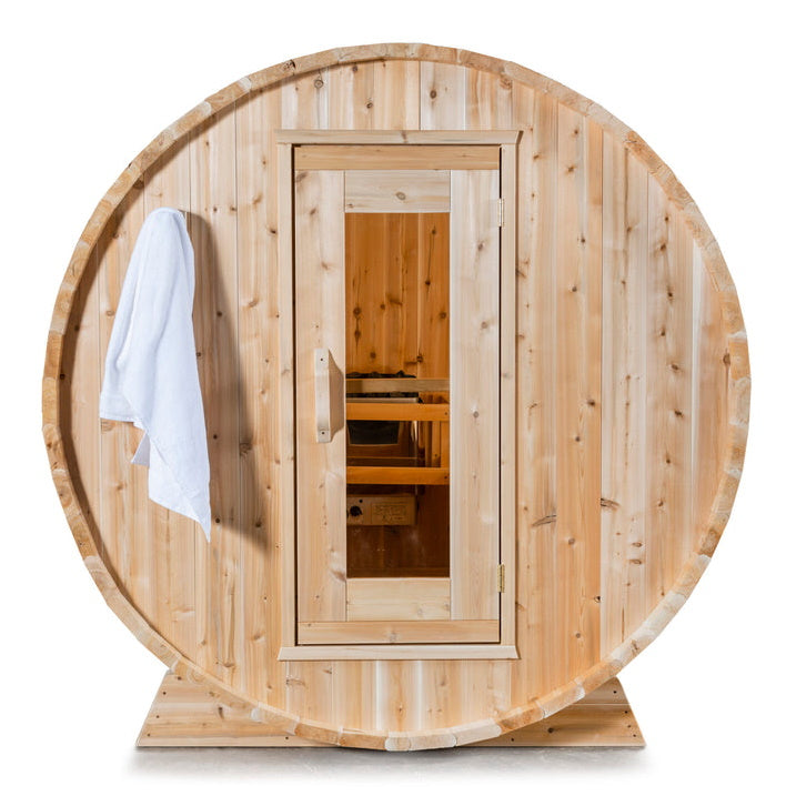 Dundalk Leisurecraft Canadian Timber Harmony 4 Person White Cedar Sauna