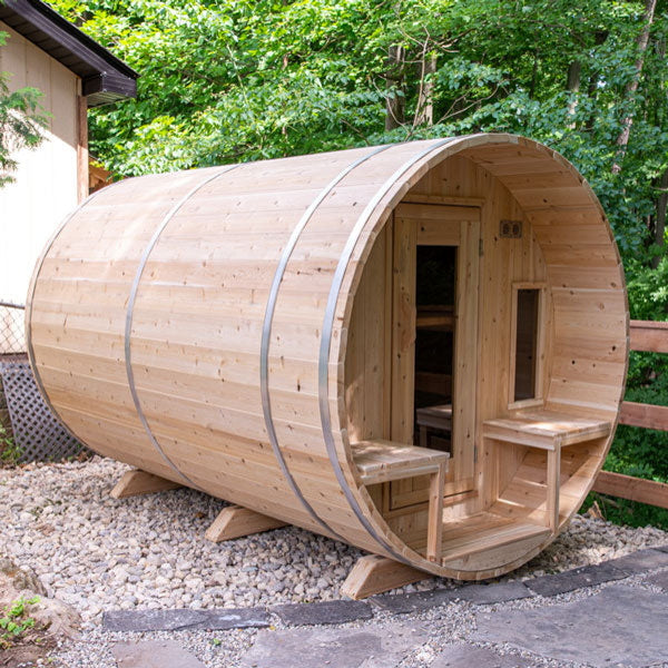 Dundalk Canadian Timber Tranquility Barrel Sauna