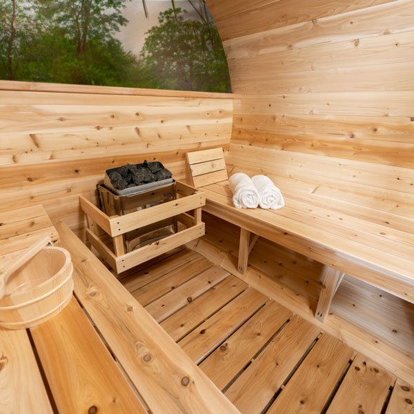 Dundalk Leisurecraft Canadian Timber Tranquility MP Barrel Sauna