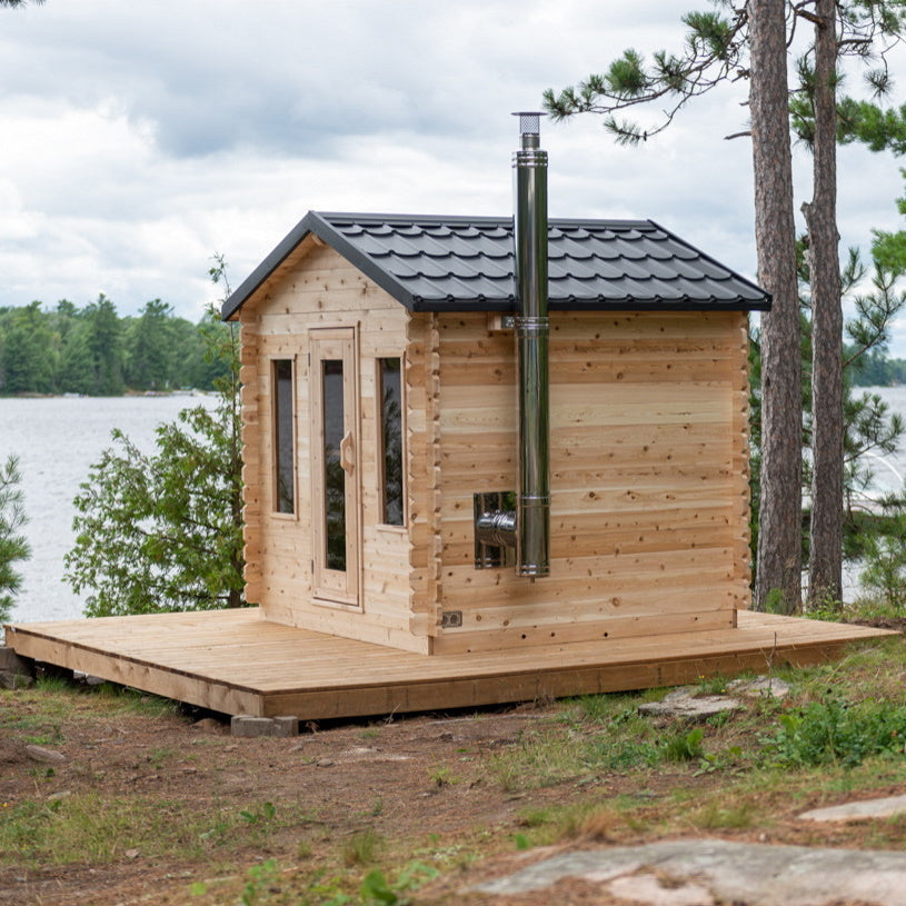 Dundalk Leisurecraft Canadian Timber Georgian Cabin Sauna