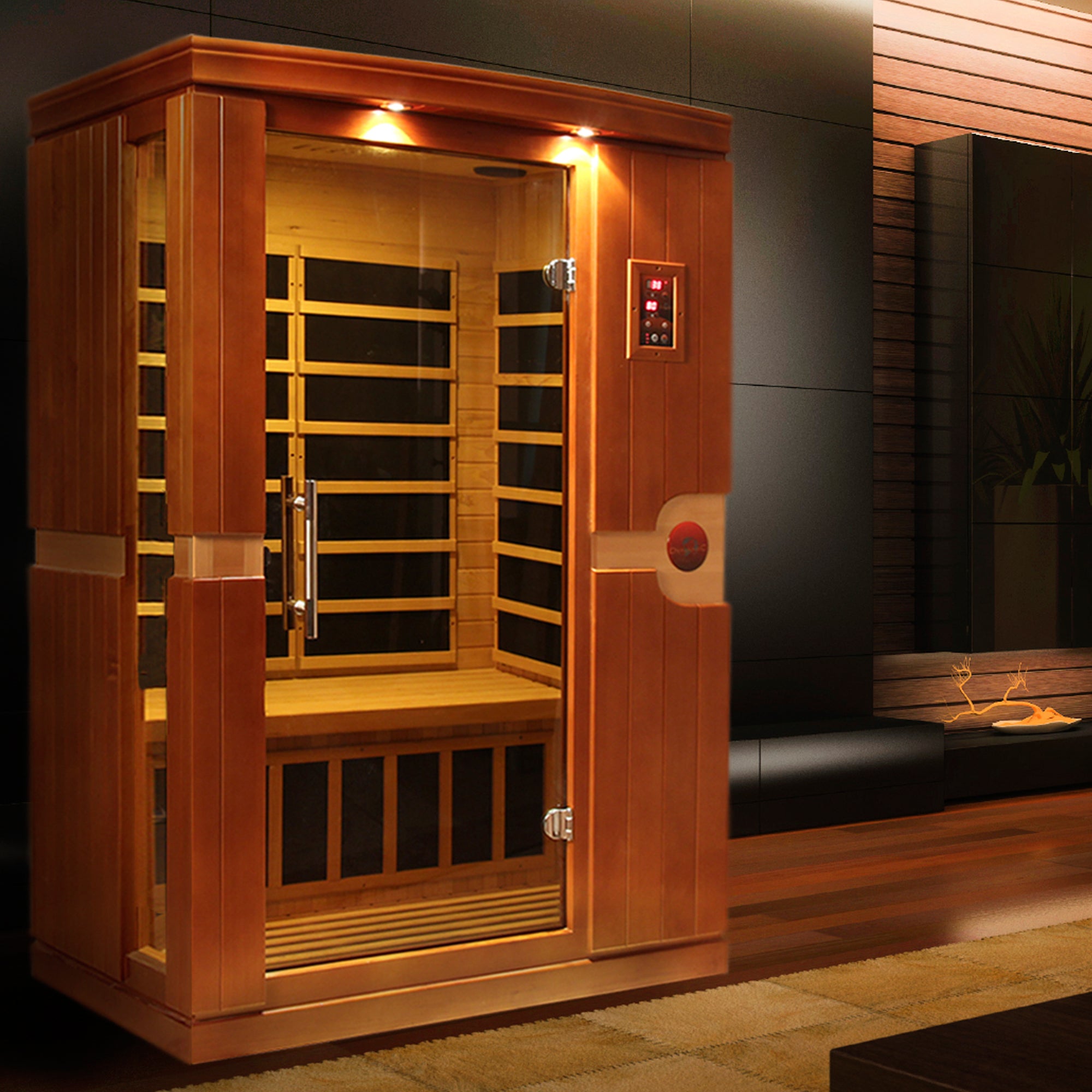 Golden Designs Inc DYN-6210-01 Dynamic Low EMF Far Infrared Sauna, Venice Edition