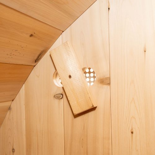 Dundalk Leisurecraft Canadian Timber Harmony 4 Person White Cedar Sauna